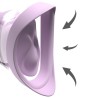 FANTASY FOR HER - VELOURA TOUCH PLEASURE PUMP SUCTION AND VIBRATION INTIMATE PUMP PURPLE