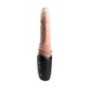 KING COCK PLUS - GODEMICHET VIBRANT PRO EN SILICONE AVEC LUMIÈRE CHAUFFANTE ET VOLUMEUSE 12,7 CM