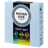MISTER SIZE - CONFEZIONE CAMPIONE PRESERVATIVI MISURA 47-49-53 MM (3 UNITÀ)