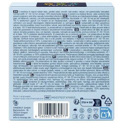 MISTER SIZE - PACK SAMPLE CONDOM SIZE 47-49-53 MM (3 UNITS)