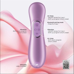 SATISFYER - STIMOLATORE CLITORIDEO PRO DI QUARTA GENERAZIONE - AMETHYST