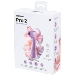 SATISFYER - PRO 2 GENERATION 4 CLITORAL STIMULATOR AMETHYST