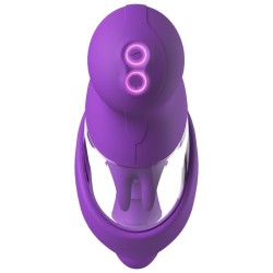 FANTASY FOR HER - VELOURA TOUCH G-SPOT PRAZER PUMP ROXO