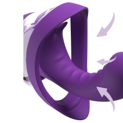 FANTASY FOR HER - VELOURA TOUCH G-SPOT PRAZER PUMP ROXO