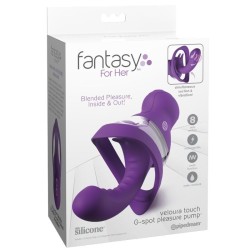 FANTASY FOR HER - POMPE À PLAISIR POINT G VELOURA TOUCH VIOLETTE