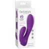 FANTASY FOR HER - VIBRATORE RICARICABILE PER IL PUNTO G E IL CLITORIDE SECRET LOVER, VIOLA