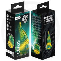 EPIC - DILDO COM TENTÁCULOS VERDES DE CETUS - TAMANHO PEQUENO