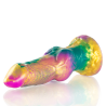 EPIC - DILDO IRIS COM TESTÍCULOS DE PRAZER ARCO-ÍRIS