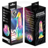 EPIC - DILDO IRIS COM TESTÍCULOS DE PRAZER ARCO-ÍRIS