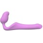 ADRIEN LASTIC - QUEENS STRAP-ON FLESSIBILE ROSA TAGLIA S