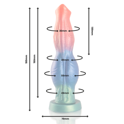 EPIC - ARION DILDO SYMPHONY OF PLEASURE COM CONTROLE REMOTO RECARREGÁVEL