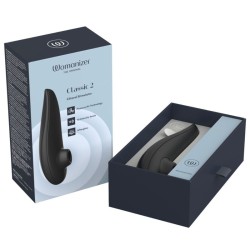 WOMANIZER - CLASSIC 2 ESTIMULADOR CLITORIANO POR SUCÇÃO, 10 NÍVEIS DE INTENSIDADE, PRETO