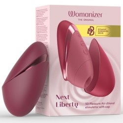 WOMANIZER - NEXT SUCTION CLITORIAL STIMULATOR 14 NÍVEIS DE INTENSIDADE BORDEAUX
