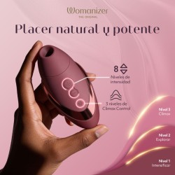 WOMANIZER - NEXT SUCTION CLITORAL STIMULATOR 14 INTENSITY LEVELS BORDEAUX