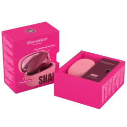 WOMANIZER - SNAP SUCTION CLITORAL STIMULATOR 6 INTENSITY LEVELS CRUSHED BERRY