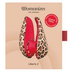 WOMANIZER - LIBERTY 2 STIMULATEUR CLITORIAL À SUCCION 8 NIVEAUX D'INTENSITÉ IMPRIMÉ LÉOPARD