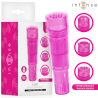 INTENSE - KURT MINI MASSAGER WITH 4 INTERCHANGEABLE HEADS PINK