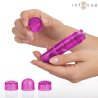 INTENSE - KURT MINI-MASSAGEGERÄT MIT 4 AUSTAUSCHBAREN AUFSÄTZEN PINK