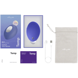 WE-VIBE - TEMP HEATING AND COOLING VIBRATOR LAVENDER BLUE