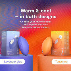 WE-VIBE - TEMPERATURHEIZ- UND -KÜHLVIBRATOR LAVENDELBLAU