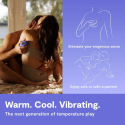 WE-VIBE - TEMPERATURHEIZ- UND -KÜHLVIBRATOR LAVENDELBLAU