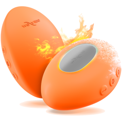 WE-VIBE - VIBRATEUR CHAUFFANT ET REFROIDISSANT À TEMPÉRATURE MANDARINE