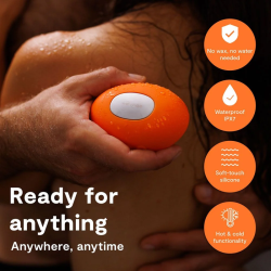 WE-VIBE - VIBRATORE RISCALDANTE E RAFFREDDANTE A TEMPERATURA ARANCIONE
