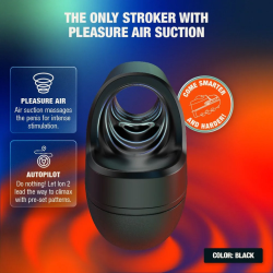 ARCWAVE - ION 2 MALE STROKER WITH PULSATING AIRWAVE STIMULATION BLACK
