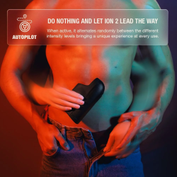 ARCWAVE - ION 2 STROKER MASCULIN AVEC STIMULATION PAR ONDES D'AIR PULSÉES NOIR