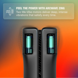 ARCWAVE - ZING STROKER MASCULIN VIBRANT À DOUBLE MOTEUR NOIR