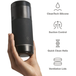ARCWAVE - POW STROKER MANUALE CON CONTROLLO DELL'ASPIRAZIONE NERO