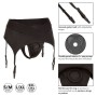 CALEXOTICS - BOUNDLESS THONG MIT GARTER S/M