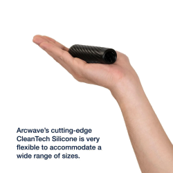 ARCWAVE - GHOST STROKER REVERSIBILE IN SILICONE NERO