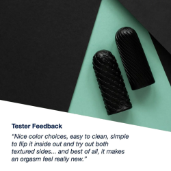 ARCWAVE - GHOST STROKER REVERSÍVEL EM SILICONE PRETO