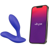 WE-VIBE - VECTOR+ MASSEUR DE PROSTATE À DOUBLE STIMULATION BLEU ROYAL