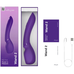 WE-VIBE - WAND 2 RECHARGEABLE BODY WAND MASSAGER PURPLE
