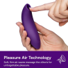 WE-VIBE - MELT 2 STIMULATEUR CLITORIAL À IMPULSIONS D'AIR VIOLET