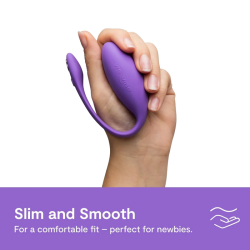 WE-VIBE - JIVE LITE APP-CONTROLLED WEARABLE EGG VIBRATOR PURPLE