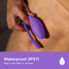 WE-VIBE - JIVE LITE APP-CONTROLLED WEARABLE EGG VIBRATOR PURPLE