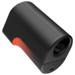 ARCWAVE - AIR MASTURBATORE MASCHILE ELASTICO CON IMPULSI D'ARIA E 6 LIVELLI DI INTENSITÀ NERO