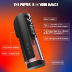 ARCWAVE - THRUSTER STROKER MASCHILE AUTOMATICO CON SPINTA, ROTAZIONE E CONTROLLO