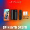 ARCWAVE - ORBIT MASTURBATEUR MASCULIN ROTATIF À 360° AVEC CONTRÔLE PAR APPLICATION NOIR