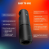 ARCWAVE - ORBIT 360° DREHBARER MÄNNLICHER MASTURBATOR MIT APP-STEUERUNG SCHWARZ