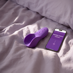 WE-VIBE - SHARED TOUCH DOUBLE-SIDED COUPLES VIBRATOR PURPLE