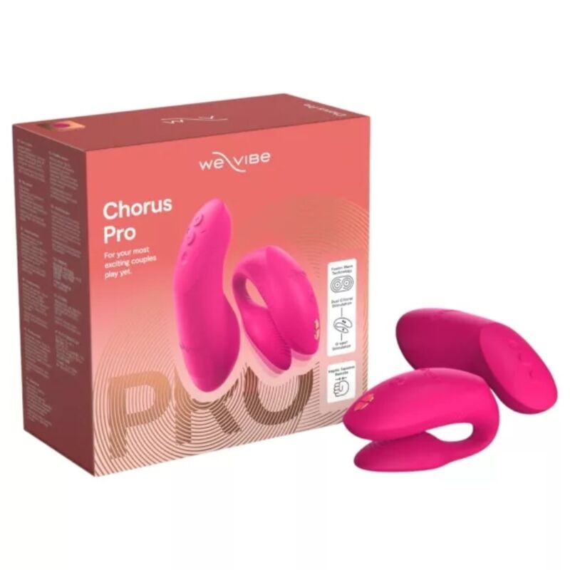 WE-VIBE - CHORUS PRO PREMIUM PAARVIBRATOR ELEKTRISCH PINK