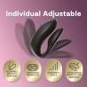 WE-VIBE - CHORUS PRO PREMIUM COUPLES VIBRATOR SATIN BLACK