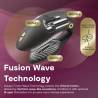 WE-VIBE - VIBRATORE PER COPPIE CHORUS PRO PREMIUM NERO SATINATO