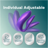 WE-VIBE - VIBRATEUR CHORUS PRO PREMIUM POUR COUPLES VIOLET COSMIQUE
