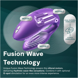 WE-VIBE - VIBRATORE PER COPPIE CHORUS PRO PREMIUM VIOLA COSMICO
