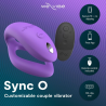 WE-VIBE - SYNC O VIBRADOR DE CASAL COM ESTIMULAÇÃO ENVOLVENTE, ROXO CLARO